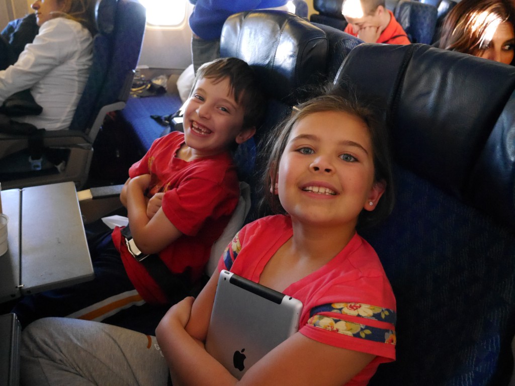 Aliya and Asher flying to Chile!